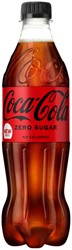 Soft drink Coca Cola zero cap bottle 500ml