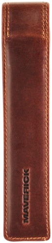 Etui stylo Maverick The Original pour 1 stylo cuir marron-3