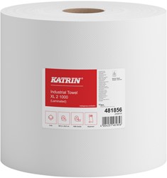 Cleaning paper Katrin Industrial extra large 2-ply 1000 sheets white 481856
