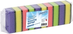 Scouring sponge Cleaninq assorted 10 pieces