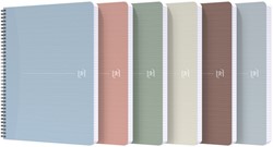 Cahier spirale Oxford My Rec'Up A4 ligné 180 pages 80g assorti