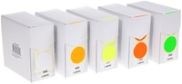 Etiket Rillprint 35mm 500st op rol fluor groen-3
