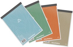 Bloc-notes Aurora A5 ligné 100 feuilles 60g assorti
