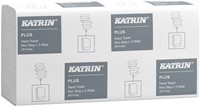 Towel Katrin Plus w-fold 3-ply 240x320mm 25x90 sheets white 61563