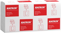 Handtuch Katrin z-fold 2-lagig 203x240mm 25x160 Blatt weiß 61617
