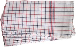 Tea towel Cleaninq national check 65x65cm 6 pcs