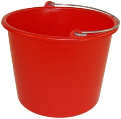 Eimer Cleaninq 12 Liter rot