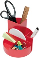 Organisateur MAULroundbox Recycled 6 compartiments rouge-3