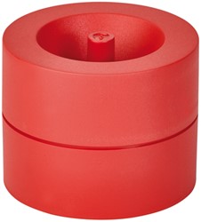 Büroklammerhalter MAULpro Blauer Engel recycelt Ø73x60mm rot