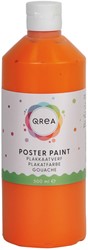 Gouache Qrea orange 500ml