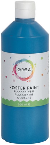Gouache Qrea bleu 500ml