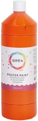 Gouache Qrea orange 1000ml