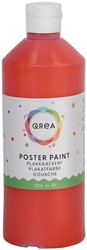 Gouache Qrea rouge clair 500ml