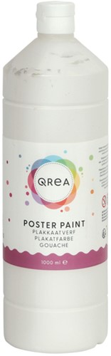 Gouache Qrea blanc 1000ml