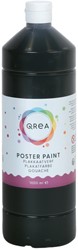 Gouache Qrea noir 1000ml