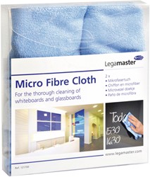 Chiffon microfibre Legamaster 40x40cm 2 pièces