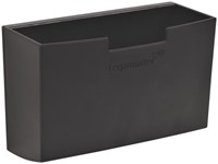 Porte-accessoires tableau en verre Legamaster noir