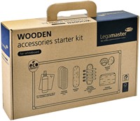 Kit Starter accessoires tableau blanc Legamaster WOODEN 17 pièces-1