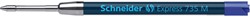 Recharge stylo bille Schneider 735 Express Medium bleu