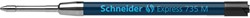 Recharge stylo bille Schneider 735 Express Medium noir