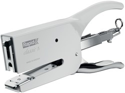 Pince agrafeuse Rapid K1 Retro Classic blanc