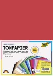 Craft paper Folia A4 100 sheet 25 colors