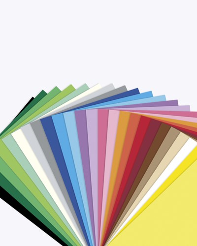 Carton photo Folia 50x70cm 300g 10 feuilles n° 20 rouge-2