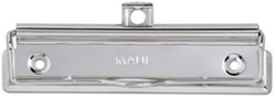 Papierklemme MAUL Bügelklemme Stahl 120mm silber 10 Stk
