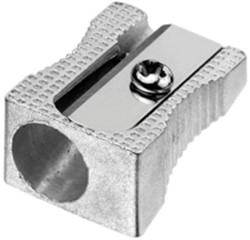 Taille-crayon Westcott aluminium 1 trou