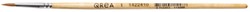 Pinceau Qrea poil synthétique n° 1 largeur 2,7mm