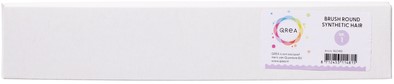 Pinceau Qrea poil synthétique n° 1 largeur 2,7mm-2