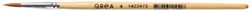 Pinceau Qrea poil synthétique n° 4 largeur 3,5mm