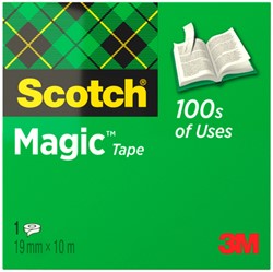 Ruban adhésif Scotch Magic 810 19mmx10m invisible