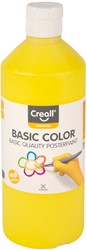 Gouache Creall Basic jaune primaire 500ml