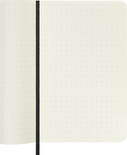 Carnet Moleskine Pocket 90x140mm pointillé couverture souple noir-3