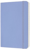 Carnet Moleskine Pocket 90x140mm ligné couverture souple bleu hortensia-2