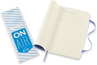 Carnet Moleskine Pocket 90x140mm ligné couverture souple bleu hortensia-2