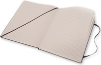 Carnet Moleskine XL 190x250mm carreau 5x5 couverture rigide noire-3