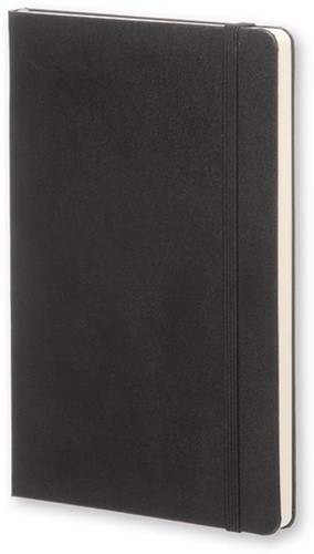 Carnet Moleskine large 130x210mm pointillé couverture rigide noir-2