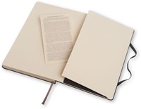 Carnet Moleskine large 130x210mm pointillé couverture rigide noir-1