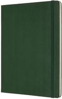 Carnet Moleskine XL 190x250mm uni couverture rigide vert myrte-2
