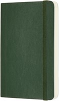 Carnet Moleskine Pocket 90x140mm uni couverture rigide vert myrte-2