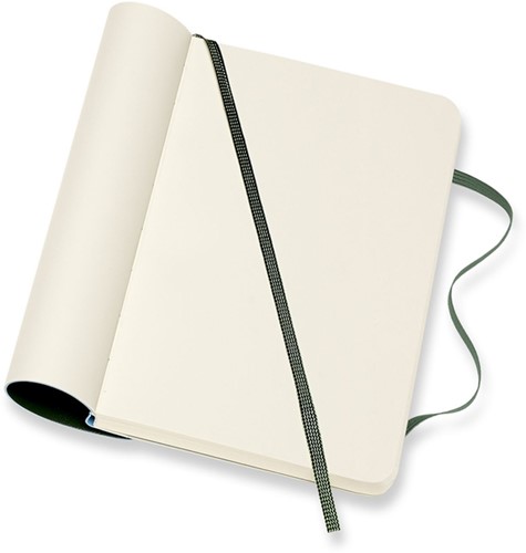 Carnet Moleskine Pocket 90x140mm uni couverture rigide vert myrte-3