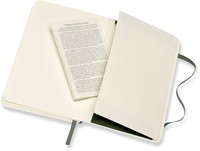 Carnet Moleskine Pocket 90x140mm uni couverture rigide vert myrte-1