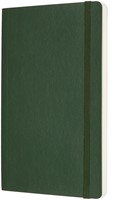 Carnet Moleskine large 130x210mm pointillé couverture souple vert myrte-2