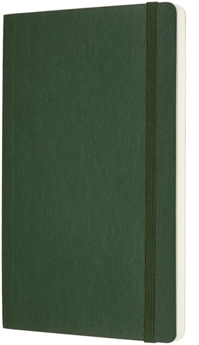 Carnet Moleskine large 130x210mm pointillé couverture souple vert myrte-2