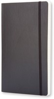 Carnet Moleskine large 130x210mm carreau 5x5mm couverture souple noir-2