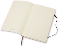 Carnet Moleskine large 130x210mm carreau 5x5mm couverture souple noir-2