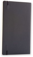Carnet Moleskine large 130x210mm carreau 5x5mm couverture souple noir-3