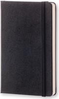 Carnet Moleskine Pocket 90x140mm pointillé couverture rigide noir-2